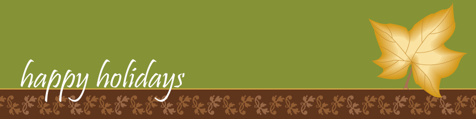 Holiday Catering Menu